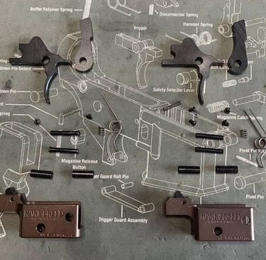 RT 15 3 Position Upgrade KIT – Rare Breed FRT 15 3X DROP-IN TRIGGER UPGRADE KIT