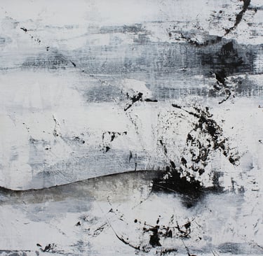 Jaï - Acrylique sur toile 2025 - Bonheur Difficile 100x73cm - Artiste Carla Bayle 