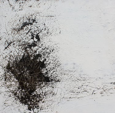 Jaï - Acrylique sur toile 2025 Vendue - Revivre 116x73cm - Artiste Carla Bayle 