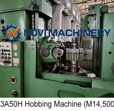 gear hobbing machine: Module M14, Max Diameter 500mm for custom gear production - Novi Gear
