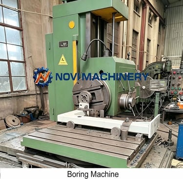 boring machine spindle for precision industrial components