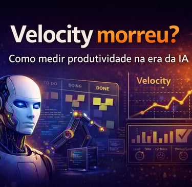 velocity scrum inteligencia artificial produtividade metrics