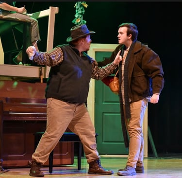 Scene with Baker and Mysterious Man (JP Marcotte)