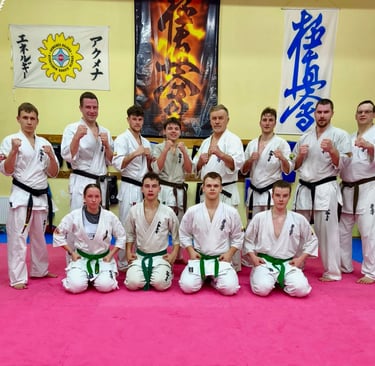 Svečiai iš Klaipėdos karate mokyklos „Shodan“ klubo