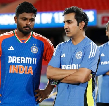 Gautam Gambhir India head coach Sanju Samson 21 ducks comment confidence boost T20I centuries Team India Asia Cup 2025 coachi
