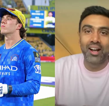 Dewald Brevis CSK IPL signing controversy R Ashwin response Chennai Super Kings young South African batsman cricket talent de
