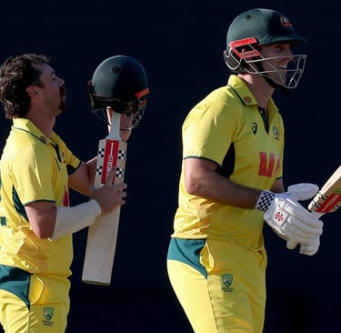 cameron green travis head mitchell marsh alex carey highest odi score australian men’s cricket team vs south africa national