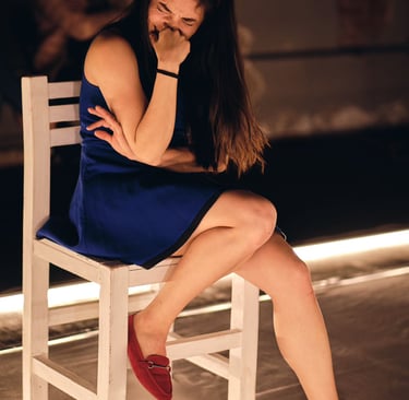 Paulina Orduño en "Intentos para deshacerse del dolor"