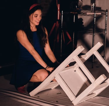 Paulina Orduño en "Intentos para deshacerse del dolor"