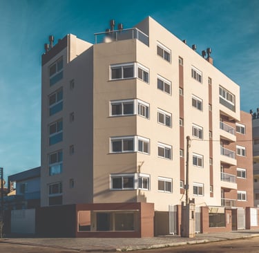 Prédio multifamiliar Giardino na cidade de Pelotas. Construtora Valori Empreendimentos