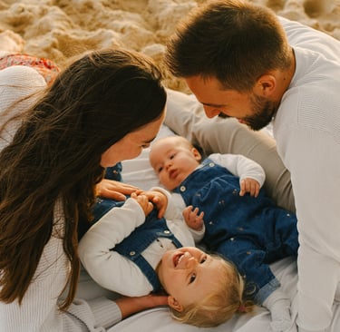 photo de famille au cap ferret
