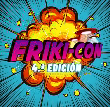Logotipo de la cuarta edición de Friki-con en Madrid