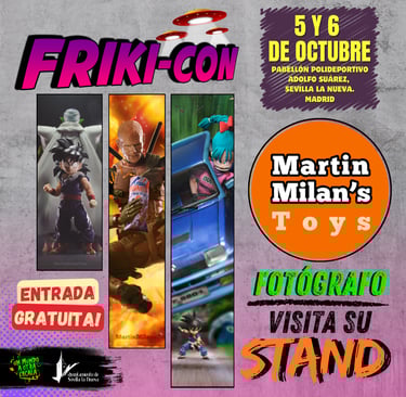 a poster for friky com