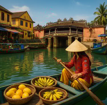 Girl in boat