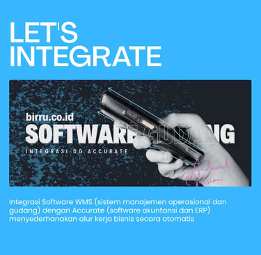 integrasi software gudang