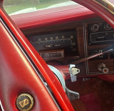 Broken key extraction from classic car ignition cylinder in Yancey County NC