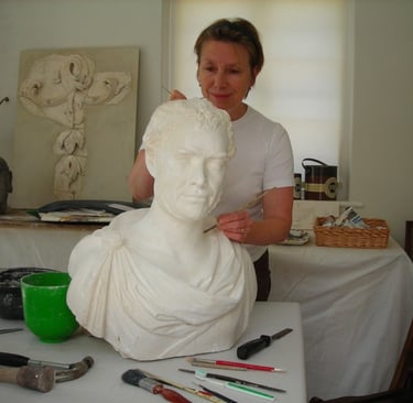 Jan Graham Sculpture & Conservation, another local business in Upwey Dorset