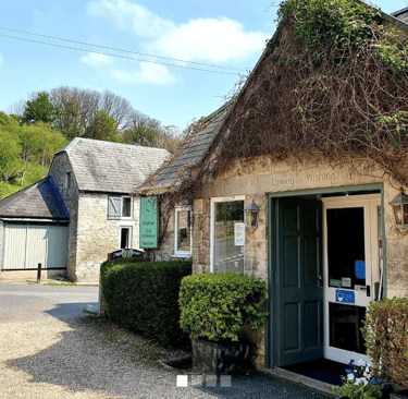 The Upwey Wishing Well cafe, set at the source of the River Wey in Upwey