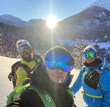 Pacchetto di lezioni di snowboard di gruppo con Andrea Bandi