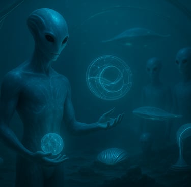 Imagem de Tecnologias do planeta K2-18b, computadores quânticos de cristais e as conchas de eco