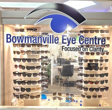 bowmanville eye doctor clinic, optical shop, optometry clinic