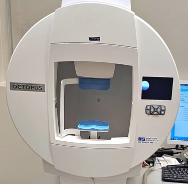 visual field testing for ministry of transportation, glaucoma, macular degeneration, stroke