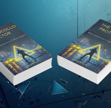 Book covers of The Vector Protocol - AI Tech Thriller by Silvio Fontaneto