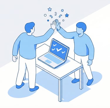 Accompagnement formation réussi - Phare du Web Morbihan