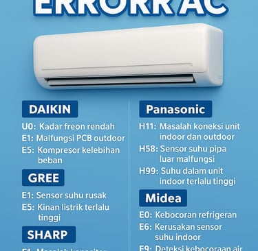 Kode Error AC
