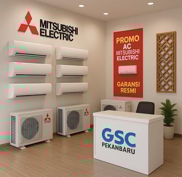 Toko AC Mitsubishi Electric Pekanbaru