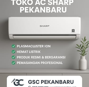 Toko AC Sharp Pekanbaru