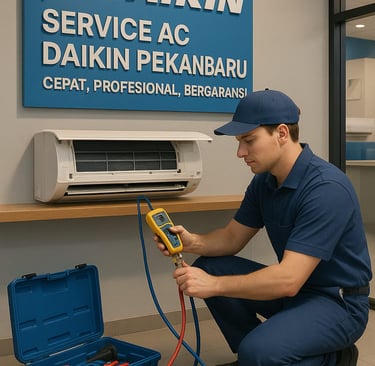 Service Ac Daikin Pekanbaru