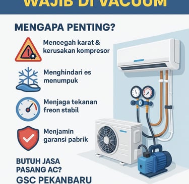 Pemasangan AC Pekanbaru
