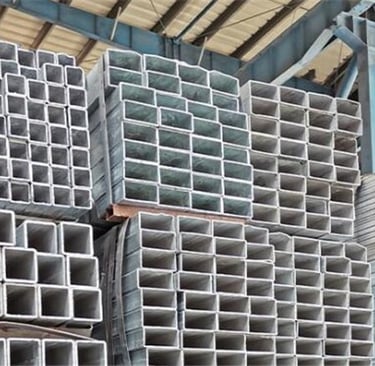 Galvanized square tube