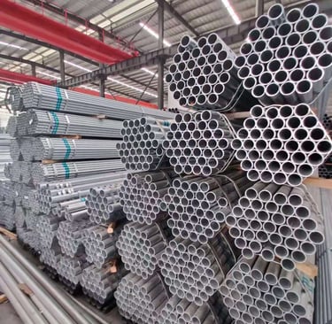 Galvanized steel pipe