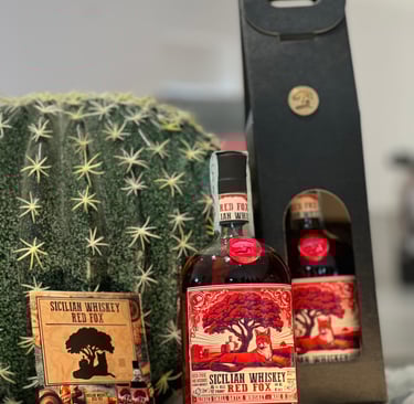 Red Fox Whiskey Astuccio