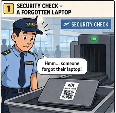 Comic Story of How eBt works image 1