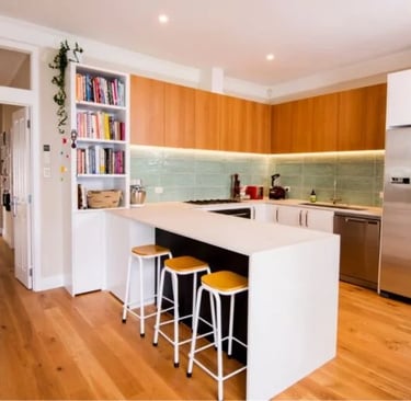 Modern kitchen renovation