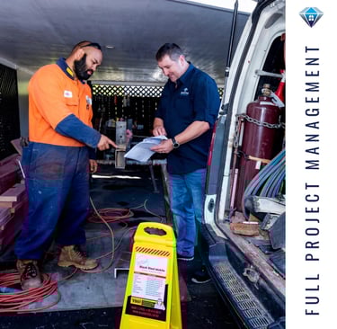 tradie and project manager