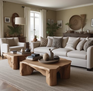 Bright living room with modern inventory