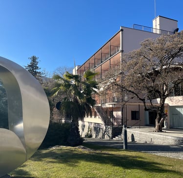 The hotel at Monte Vertia