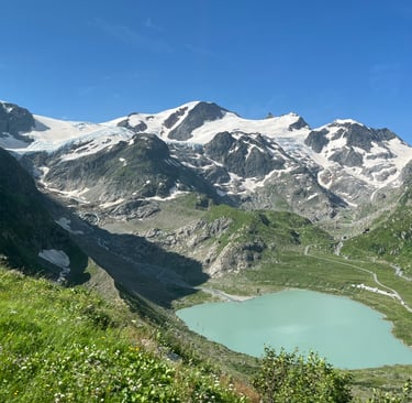 Steingletcher just below Susten Pass in Switzerland