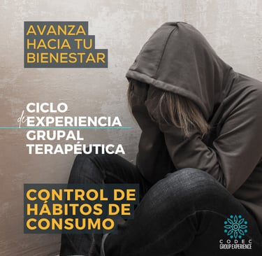 Ciclo de experiencia grupal terapéutica de Control de los hábitos de consumo
