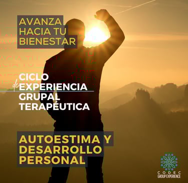 Ciclo de experiencia grupal terapéutica de Autoestima y desarrollo personal