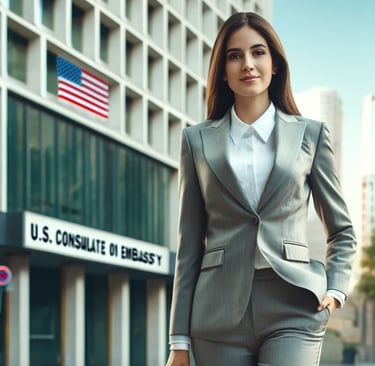 Caminho para a Entrevista de Visto Americano