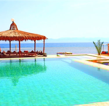 Pool view from Bedouin star beach