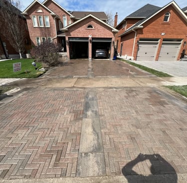 Interlock driveway