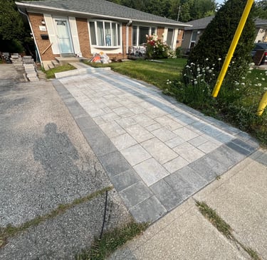 interlock driveway extension