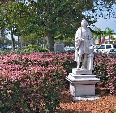 statue on st. Armand's circle