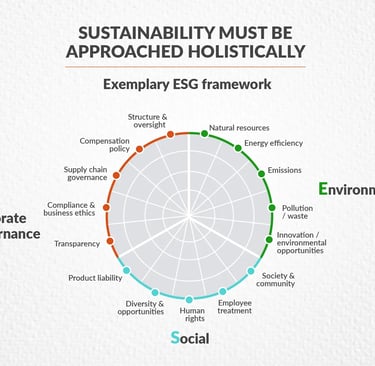 Exemplary ESG framework